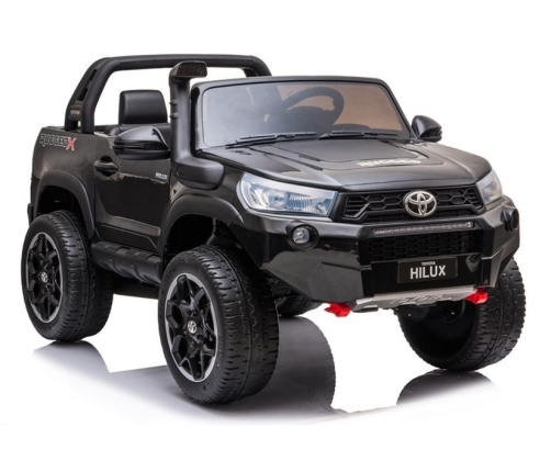 Двухместный детский электромобиль Toyota Hilux Black Painted