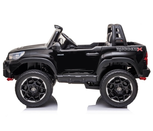 Двухместный детский электромобиль Toyota Hilux Black Painted