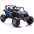Divvietīgs bērnu elektromobilis Bagijs UTV-MX Blue Spider Painted