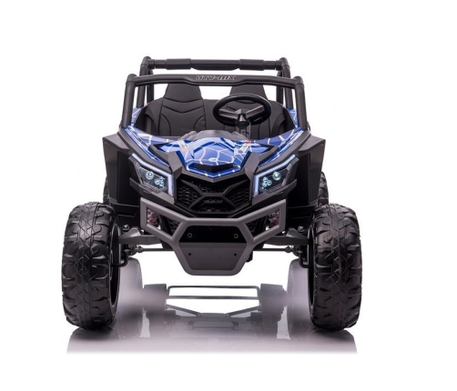 Двухместный детский электромобиль Багги UTV-MX Blue Spider Painted