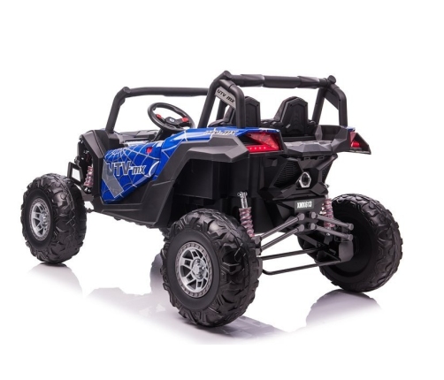 Двухместный детский электромобиль Багги UTV-MX Blue Spider Painted
