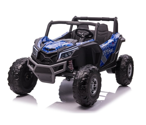 Двухместный детский электромобиль Багги UTV-MX Blue Spider Painted