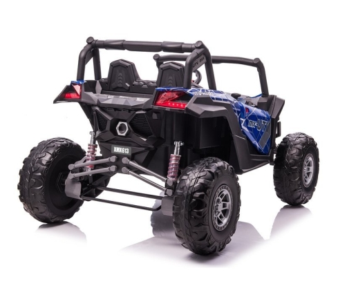 Двухместный детский электромобиль Багги UTV-MX Blue Spider Painted