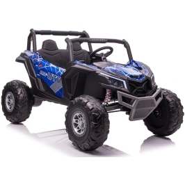 Divvietīgs bērnu elektromobilis Bagijs UTV-MX Blue Spider