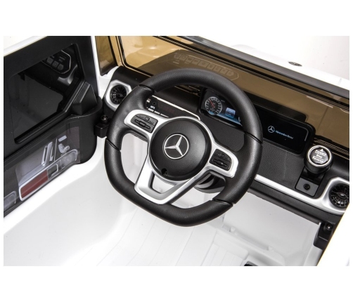 Одноместный электромобиль Mercedes G500 White