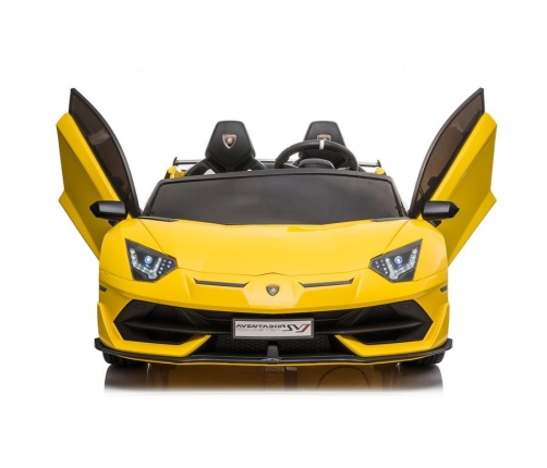 Divvietīgs bērnu elektromobilis Lamborghini Aventador  SX2028 Yellow