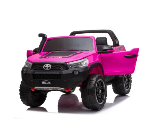 Divvietīgs bērnu elektromobilis Toyota Hilux DK-HL850 Pink