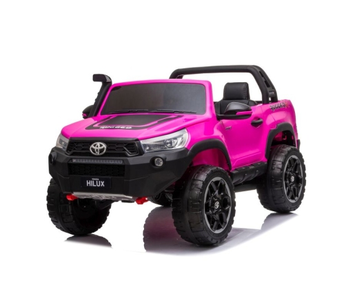 Divvietīgs bērnu elektromobilis Toyota Hilux DK-HL850 Pink