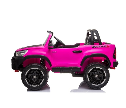 Divvietīgs bērnu elektromobilis Toyota Hilux DK-HL850 Pink