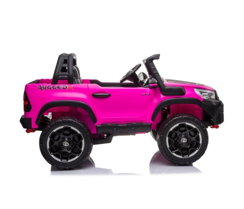 Divvietīgs bērnu elektromobilis Toyota Hilux DK-HL850 Pink