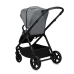 Momi Giselle Grey Bērnu rati 2in1