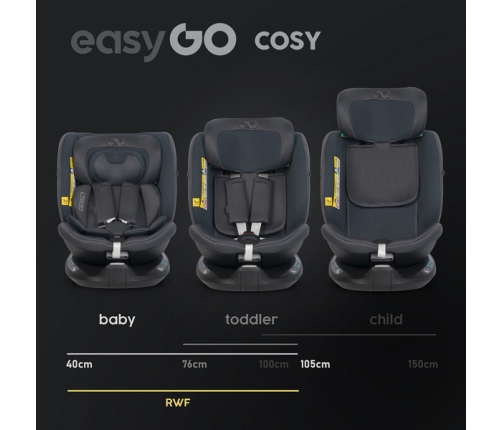 Easy Go Cosy Granito Baby Car Seat 0-36 kg