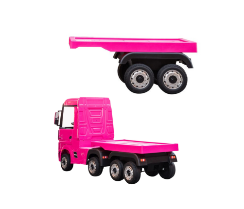 Bērnu elektro puspiekabe Mercedes Actros Truck HL358 Pink Bērnu elektro puspiekabe Mercedes Actros Truck HL358 Pink