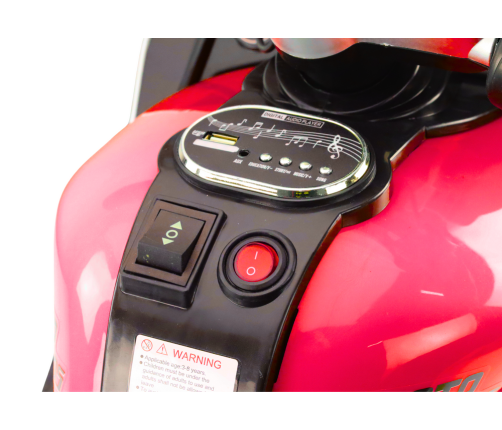 Bērnu elektriskais motocikls HT-5188 Red