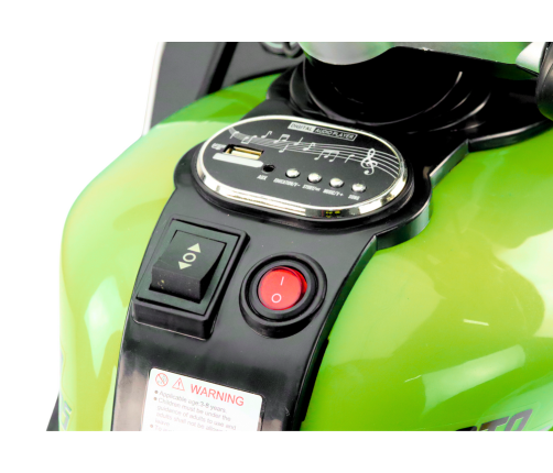 Детский электромотоцикл HT-5188 Green