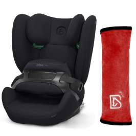 Cybex Pallas B I-Size Fotelik Samochodowy 9-50 kg Cobblestone Grey + Babysafe Nakładka Na Pas