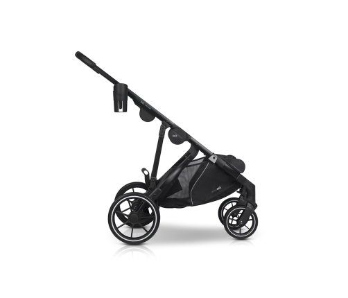 EasyGo Duoflex Ebony Black Twin Stroller