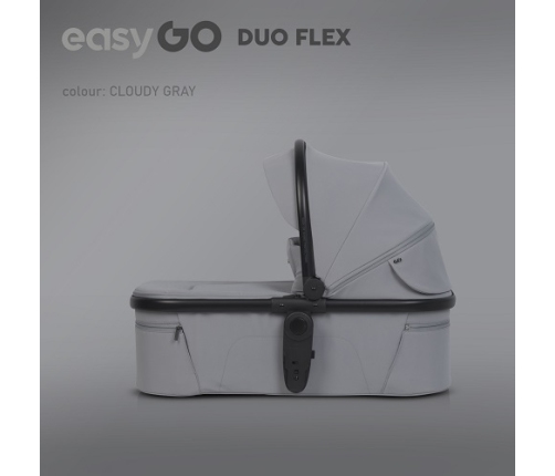 EasyGo Duoflex Cloudy Gray Twin Stroller