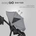 EasyGo Duoflex Cloudy Gray Twin Stroller