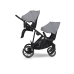 EasyGo Duoflex Cloudy Gray Twin Stroller