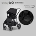 EasyGo Duoflex Ebony Black Twin Stroller