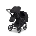 EasyGo Duoflex Ebony Black Twin Stroller