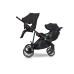 EasyGo Duoflex Ebony Black Twin Stroller