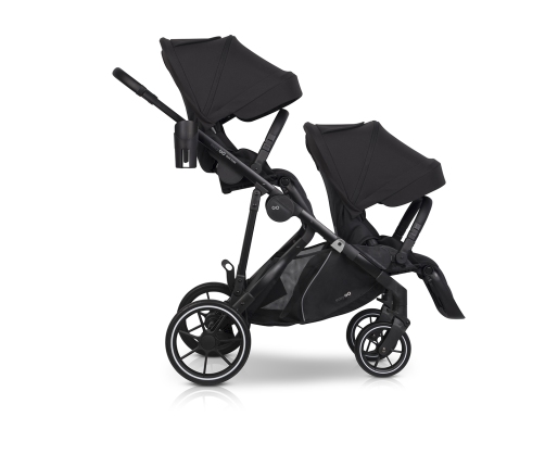 EasyGo Duoflex Ebony Black Pastaigu rati