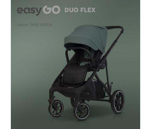 EasyGo Duoflex Sage Green Stroller