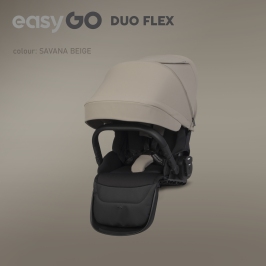 EasyGo Duoflex Savana Beige Stroller Seat Unit