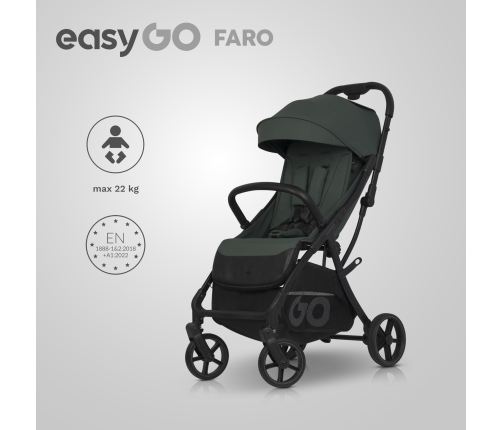 EasyGo Faro Sage Green Stroller