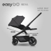 EasyGo Reva Cloudy Gray 2 in 1 Baby Stroller