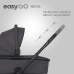 EasyGo Reva Cloudy Gray 2 in 1 Baby Stroller