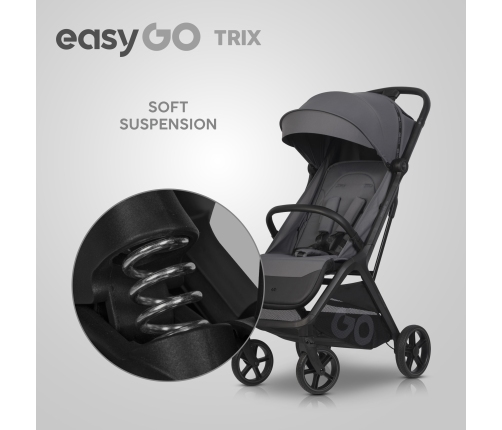 EasyGo Trix Cloudy Gray Stroller