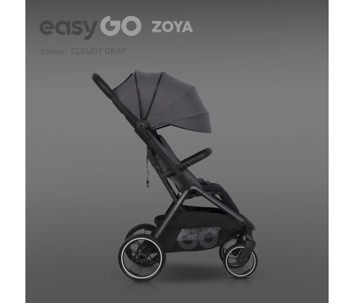 Baby Bassinet for Stroller EasyGo Zoya Cloudy Gray