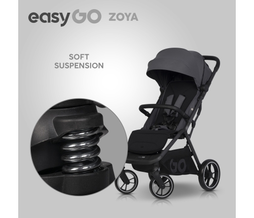 Baby Bassinet for Stroller EasyGo Zoya Cloudy Gray