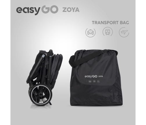 Baby Bassinet for Stroller EasyGo Zoya Cloudy Gray