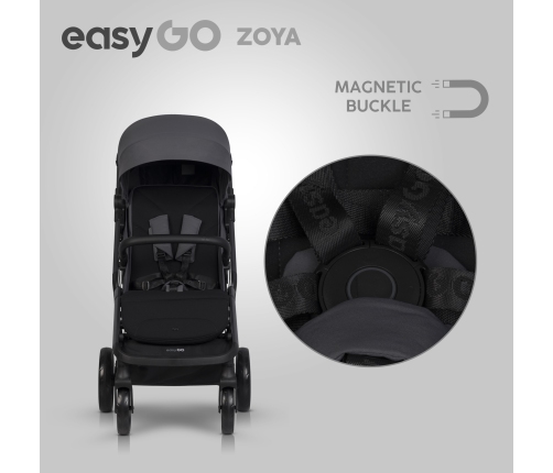 Baby Bassinet for Stroller EasyGo Zoya Cloudy Gray