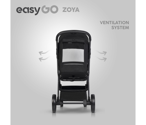 EasyGo Zoya Ebony Black Vezimėlis