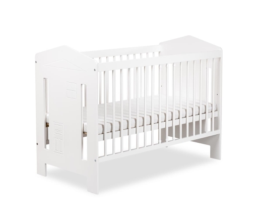 Bērnu gulta Klups IDA BEECH- WHITE 120×60