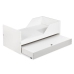 Bērnu gulta Klups DALIA WHITE-GREY 140x70