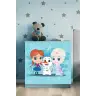 Chest of drawers babydreams blue frozen land
