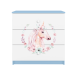 Chest of drawers babydreams blue horse