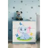 Komoda babydreams niebieska słonik