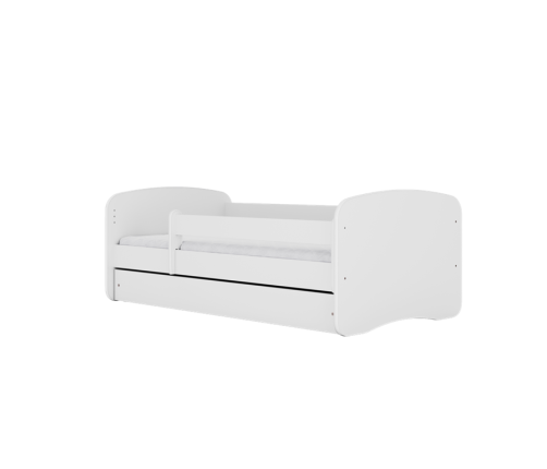 Bed babydreams white frozen land without drawer with mattress 140/70