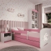 Bed babydreams pink horse without drawer with mattress 180/80