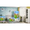 Gulta White Safari bez atvilktnes ar matraci 140x70