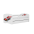 Bērnu gulta balta Race Car bez atvilktnes ar matraci 160x80