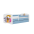 Детская кровать синяя Zoo без ящика с латексным матрасом 160x80