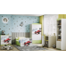 Łóżko babydreams zielone formuła z szufladą materac 140/70